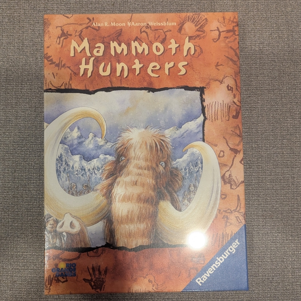 Mammoth Hunter Ravensburger Board Game Sealed Family Strategy NIB